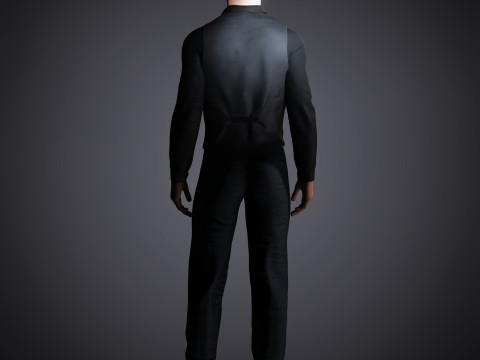 ドレイクのキャラクター 3Dモデル