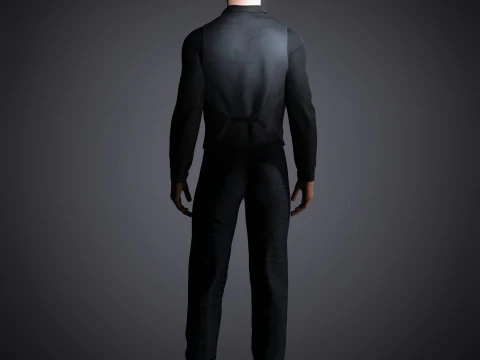 Drake Character 3D Model