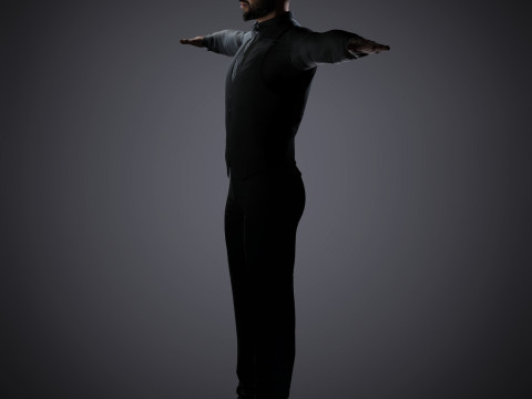 ドレイクのキャラクター 3Dモデル