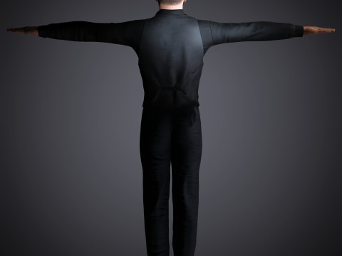 ドレイクのキャラクター 3Dモデル