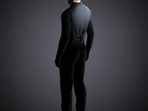 Drake Character 3D Model