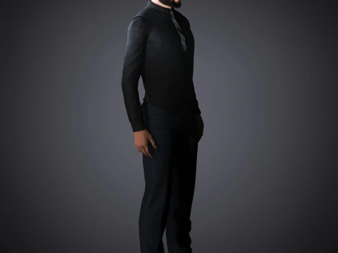 Drake Character 3D Model