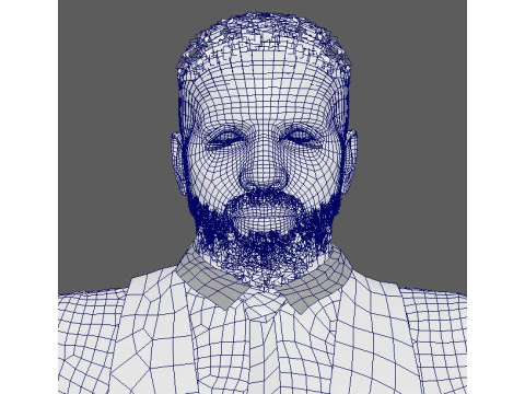 Drake Character 3D Model