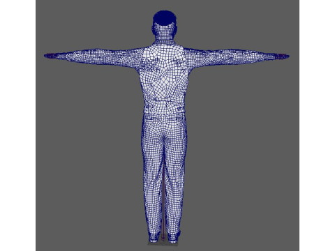 ドレイクのキャラクター 3Dモデル