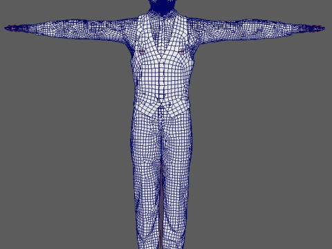 ドレイクのキャラクター 3Dモデル