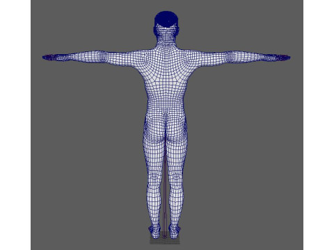 ドレイクのキャラクター 3Dモデル