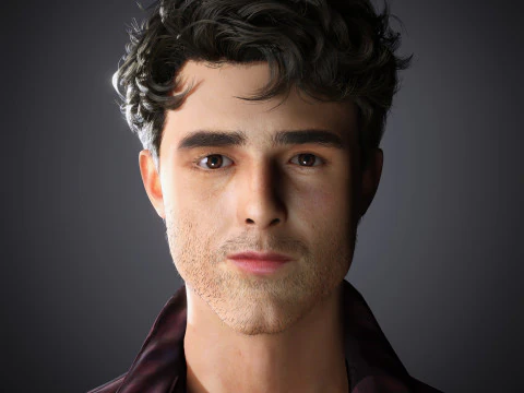 Jacob Elordi Character 3D Model