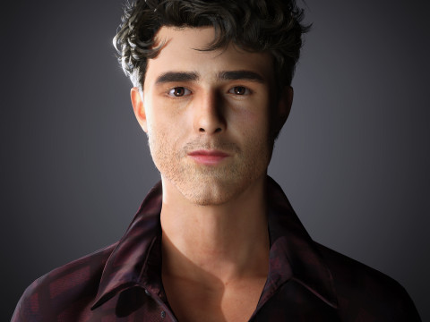 Джейкоб Елорді Персонаж 3D Модель