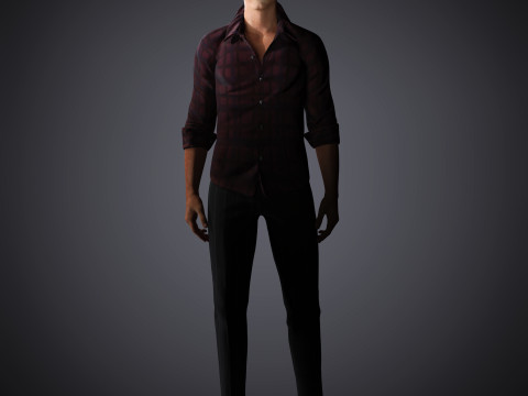 Джейкоб Елорді Персонаж 3D Модель