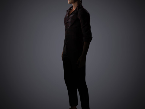 Джейкоб Елорді Персонаж 3D Модель