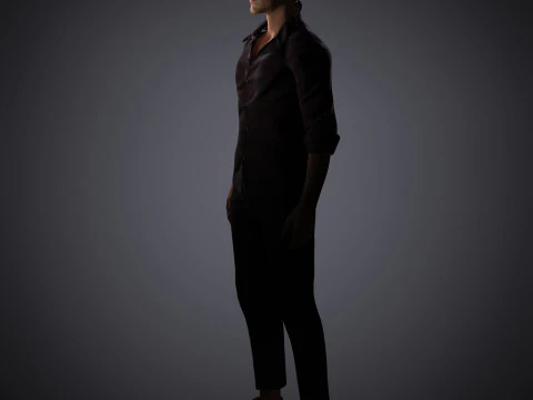 Jacob Elordi Character 3D Model
