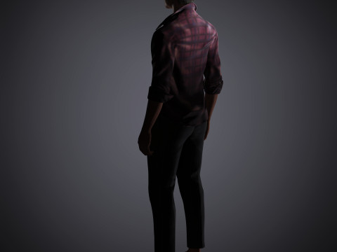 Джейкоб Елорді Персонаж 3D Модель