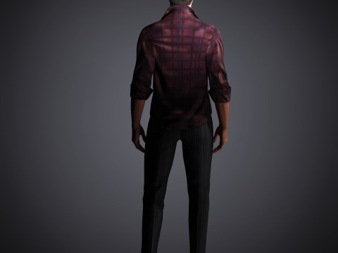 Джейкоб Елорді Персонаж 3D Модель