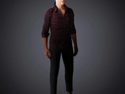 Jacob Elordi Character 3D Model