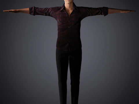 Jacob Elordi Character 3D Model