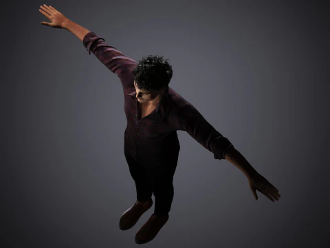 Jacob Elordi Character 3D Model