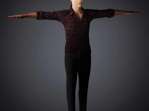 Jacob Elordi Character 3D Model