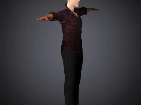 Jacob Elordi Character 3D Model
