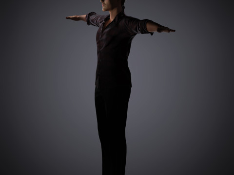 Джейкоб Елорді Персонаж 3D Модель