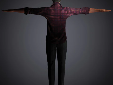 Jacob Elordi Character 3D Model