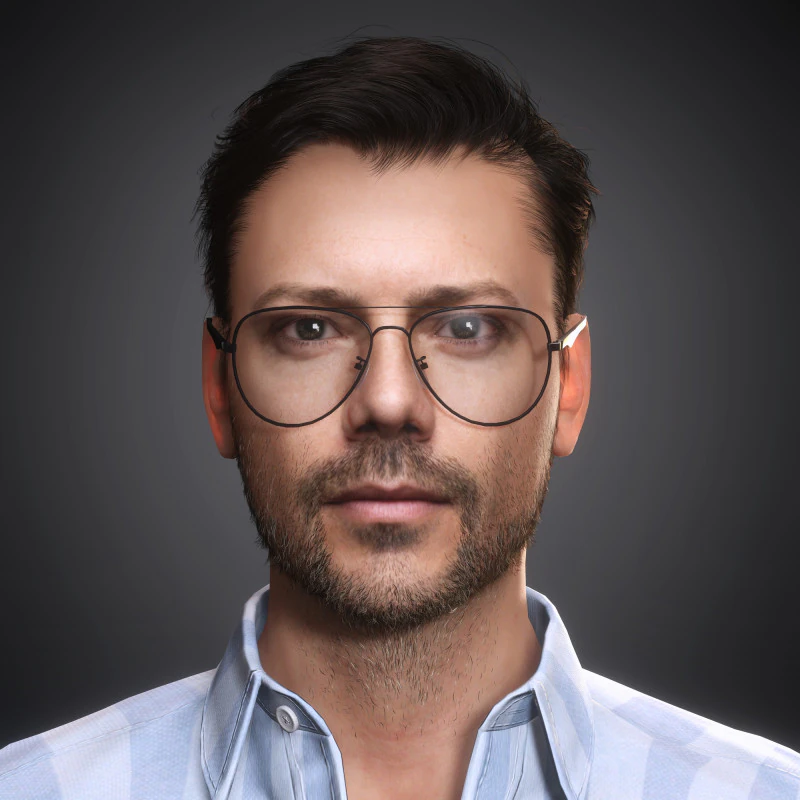 Alvaro Morte Character 3D Model .c4d .max .obj .3ds .fbx .stl .blend 