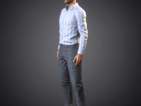 Alvaro Morte Character 3D Model