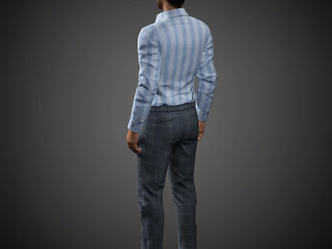 Alvaro Morte Character 3D Model