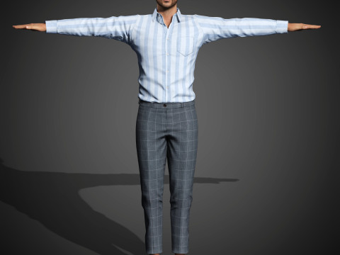 Alvaro Morte Karakteri 3D Model