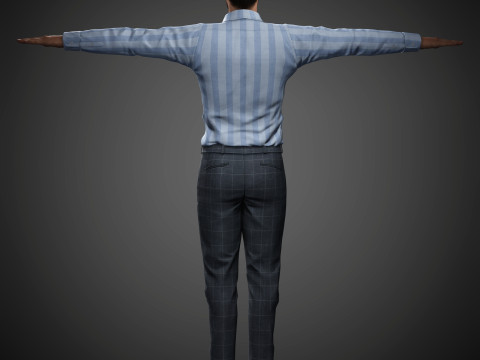 Alvaro Morte Karakteri 3D Model