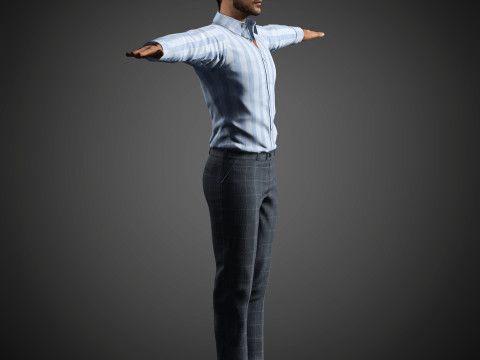 Alvaro Morte Karakteri 3D Model