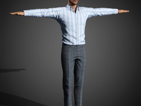 Alvaro Morte Karakteri 3D Model