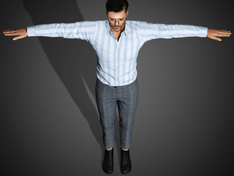 Alvaro Morte Karakteri 3D Model