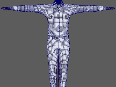 Alvaro Morte Character 3D Model