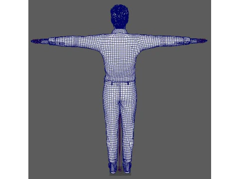 Alvaro Morte Character 3D Model