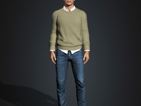 Pedro Alonso Character 3D Model