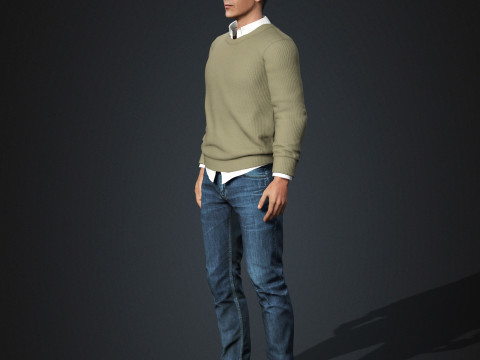 Pedro Alonso Character 3D Model