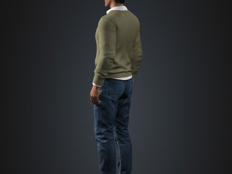 Pedro Alonso Character 3D Model