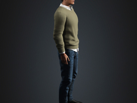 Pedro Alonso Character 3D Model