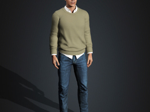 Pedro Alonso Character 3D Model