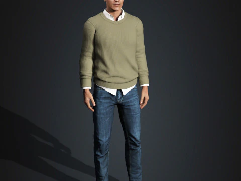 Pedro Alonso Character 3D Model