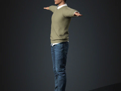 Pedro Alonso Character 3D Model
