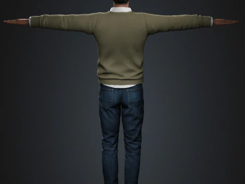 Pedro Alonso Character 3D Model