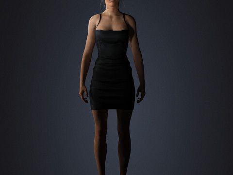 조이 샐다나 캐릭터 3D 모델