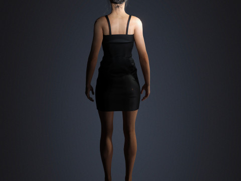 조이 샐다나 캐릭터 3D 모델