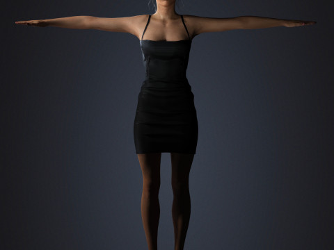 조이 샐다나 캐릭터 3D 모델