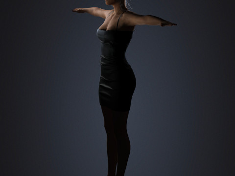 조이 샐다나 캐릭터 3D 모델