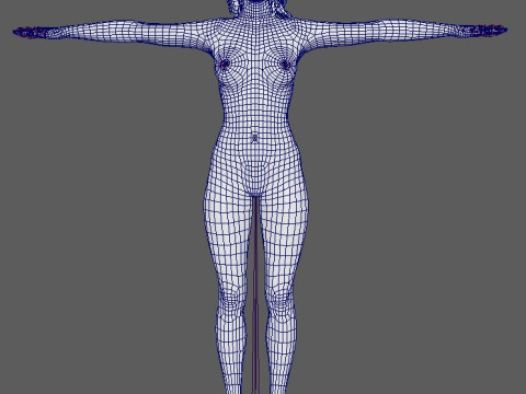 조이 샐다나 캐릭터 3D 모델