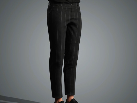 Bruce Willis Character low-poly 3D Model