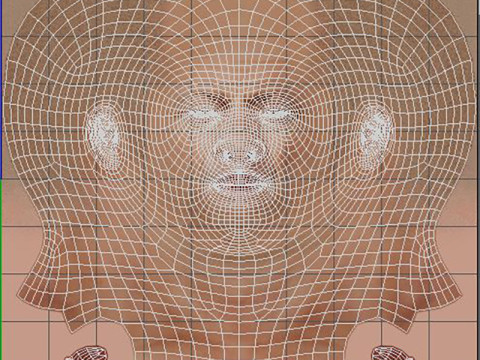 Bruce Willis Character low-poly 3D Model