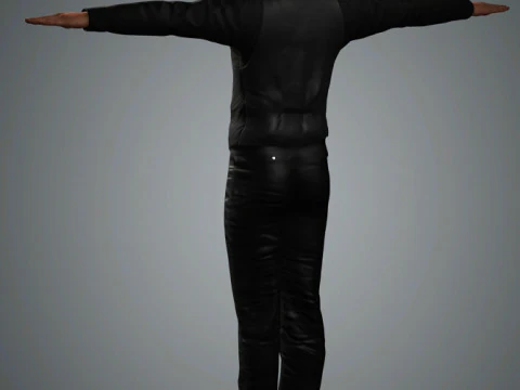 Al Pacino Character low-poly 3D Model